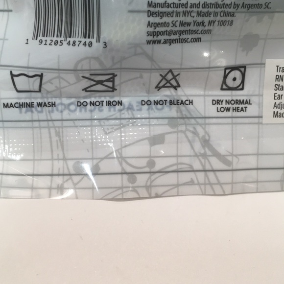 Boys 5 Face Masks Set / Washable - Picture 7 of 11